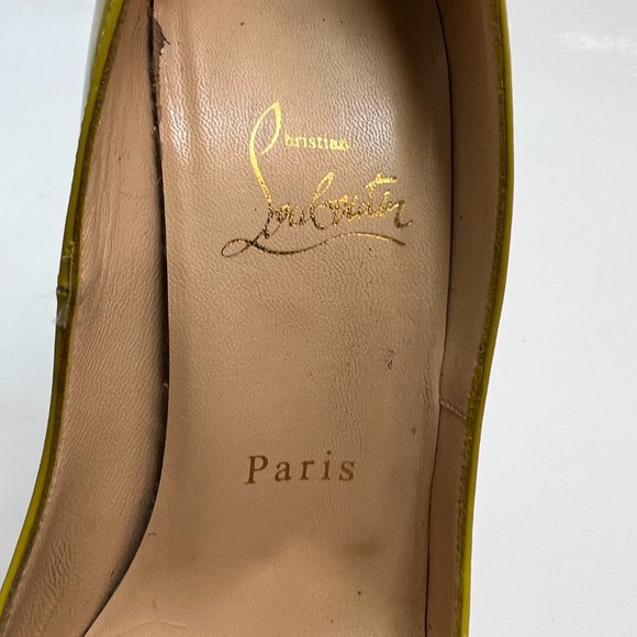 🌷❤️‍🔥SPRING SALE 🔥 FINAL PRICE🌷Christian Louboutin Lady Peep 150 Heels 37.5 - Picture 3 of 9